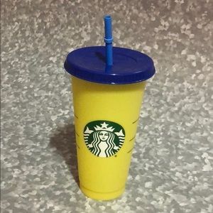 Starbucks color changing cold cup
